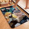Demon Slayer Swordsmen Trio Patterned Rug Durable Easyclean Carpet For Bedroom Study Home Party Decor Birthday Gift