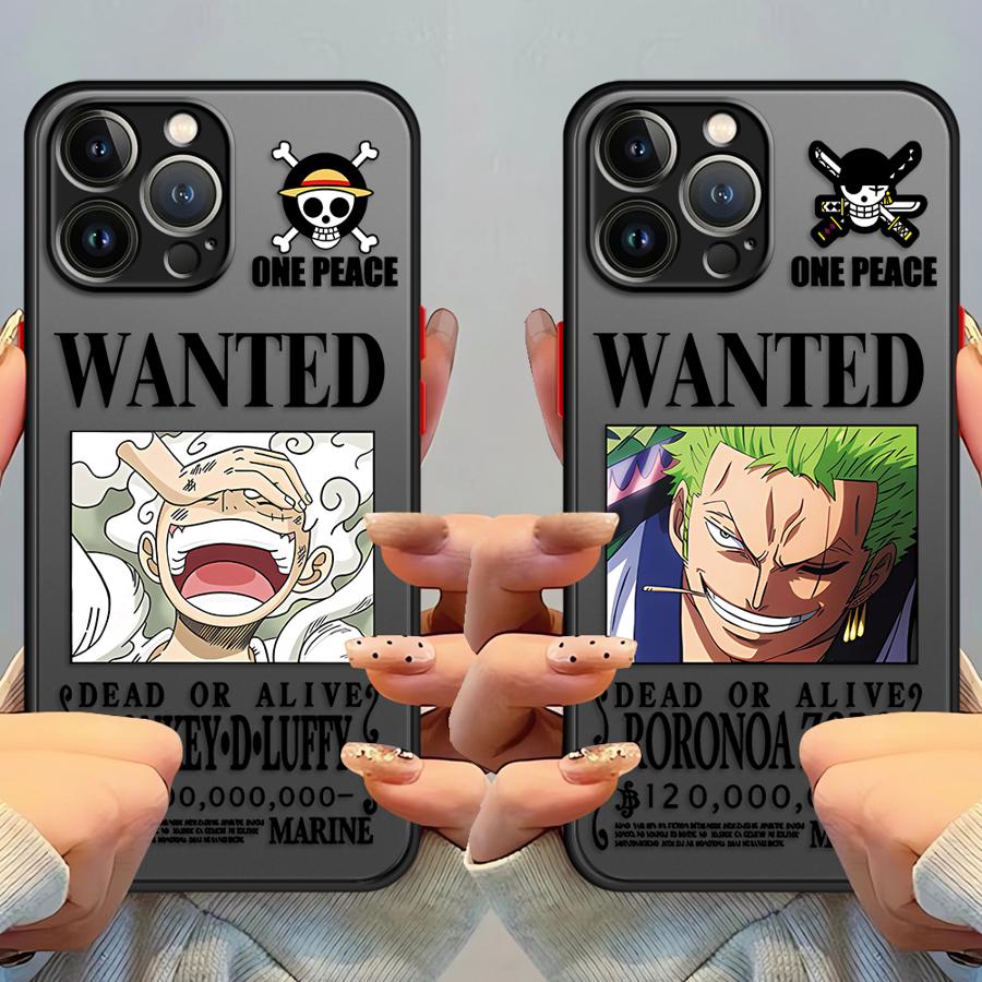 Funda Back Phone Cover Case for iPhone 17 Pro Max 14 Air 11 15 12 13 Mini XS XR 16 Plus 7 8 SE One Piece Luffy