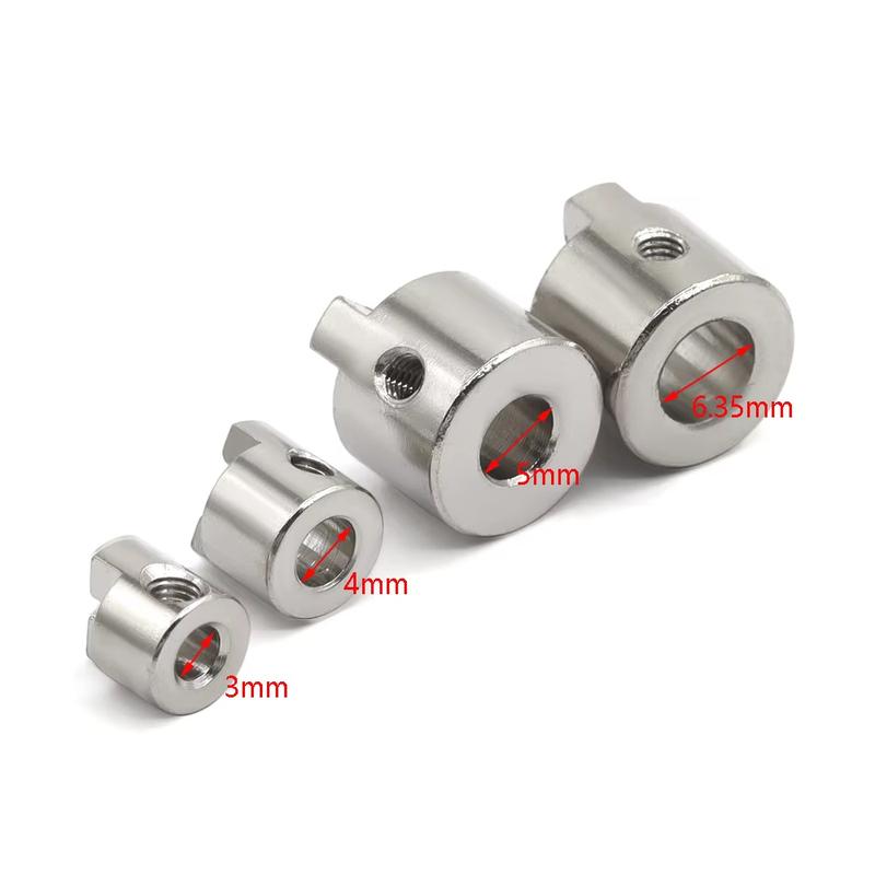10 Pcs RC Model Boat Drive Dog Shaft Bracket 3mm 4mm 5mm 6.35mm For RC Boat Drive Shaft Parts Accessories