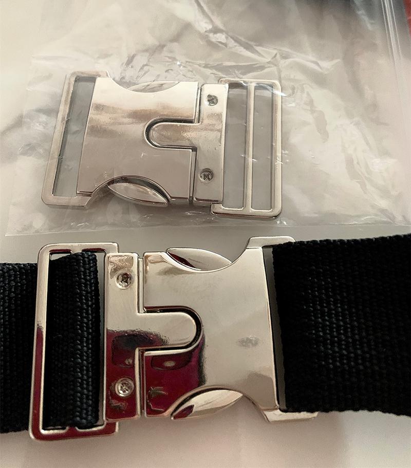 20/25/30/40mm Tactical Belt Buckle Quick Release Army Combat Training Strap Metal Buckle Sewing Accessories