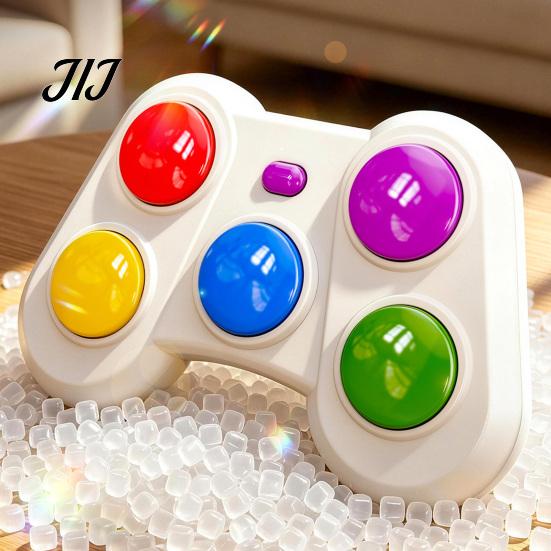 Sensory Fidget Toys for Concentration Fast Push Rhythm Game Machine with Light Strip, Color Learning & Educational Hand-Eye Coordination Training,