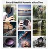 NEEWER 67mm Variable ND Filter with Lens Clip, Magnetic ND2-32 Filter, Adjustable Dimming Filter, Compatible with iPhone 17 Pro