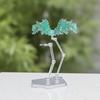 Transparent Doll Stand with Waist Clamp Clear Model Display Holder