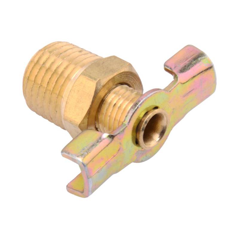 1/4" Air Compressor Tank Drain Plug Valve Tap Drain With T-handle