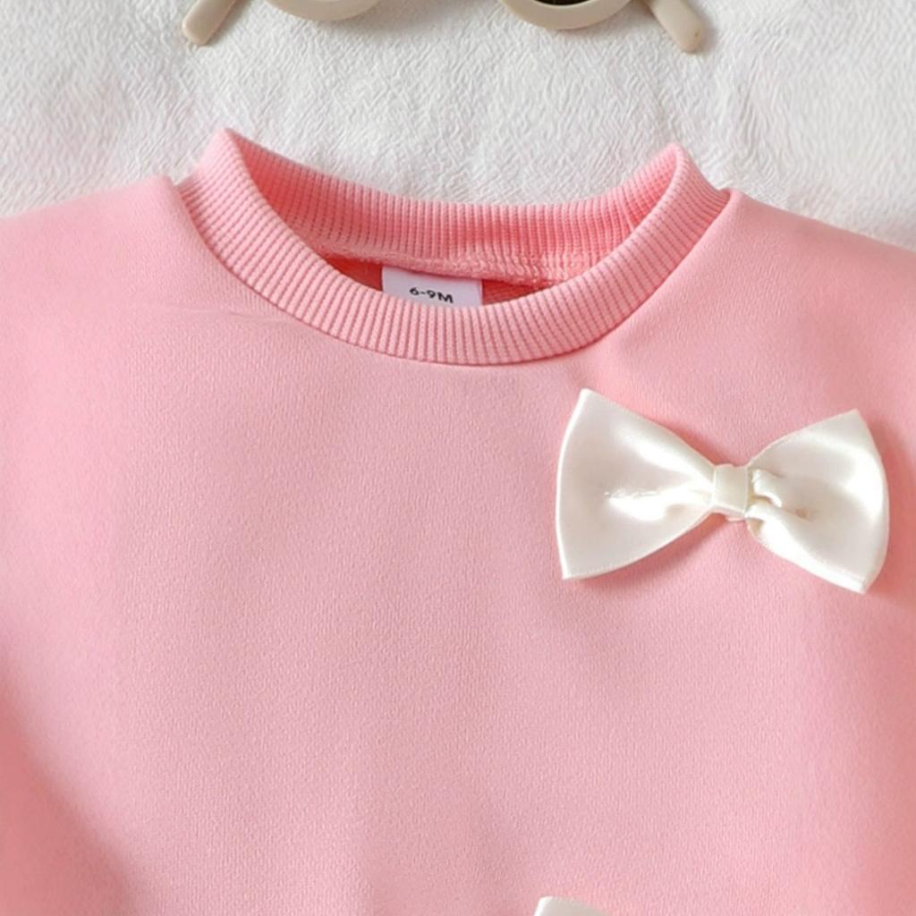 Dětská ležérní souprava s dlouhým rukávem, pohodlné každodenní oblečení