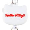Sanrio Hello Kitty Retractable Keychain Key Mascot x x Character Item 168645 Face-Shaped (13 4.9 1.8 cm) No.