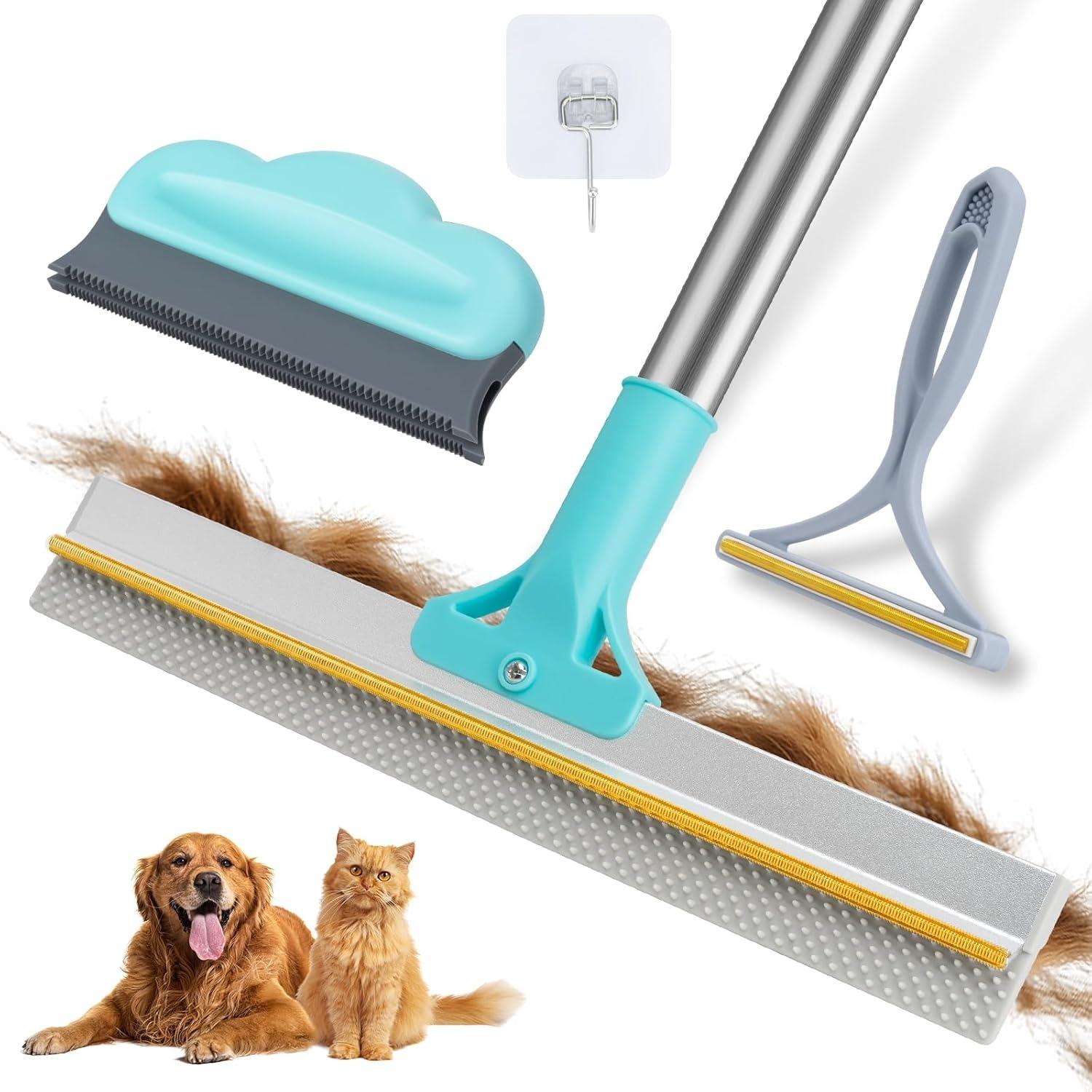 Pet Hair Carpet Remover Set Fluff