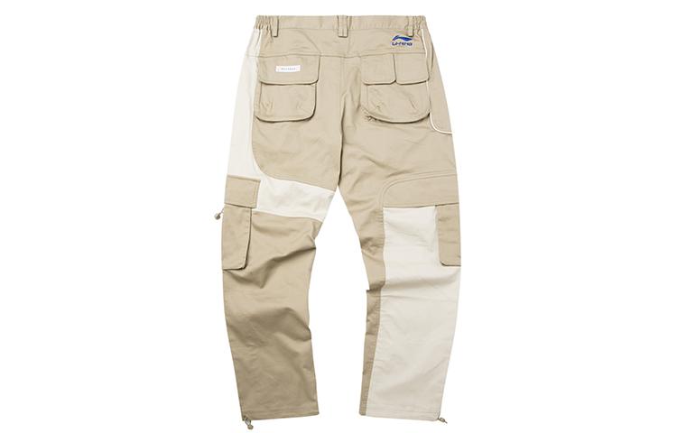 Li Ning Casual Pants Men's Khaki AKXQ411-1