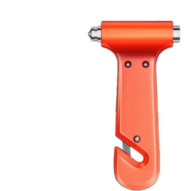 Multifunctional Car Safety Hammer: Instant Window Breaker & Life-Saving Escape Tool.