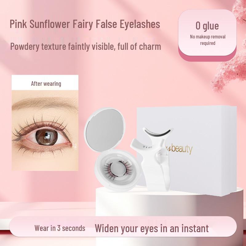 

Little Devil Magnetic Mink Eyelash & Curler Set - Glue-Free, Hard Stem.