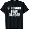 New Limited Stronger Than Cancer Shirt Cancer Awareness Gift T-Shirt