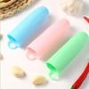 Silicone Garlic Peeling Tools Blue Garlic Roller Stripper Creative Garlic Peeler  Kitchen