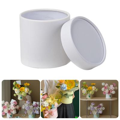 Kleine Blumenbox Bouquet Hug Bucket Freundliche Kleine Bouquet-Verpackungsröhre Überraschung für Ihre Geschenkpräsentation
