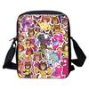 Kids Cartoon Crossbody Bag School Durable Oxford Fabric Shoulder With Fun Print Ages 6-12