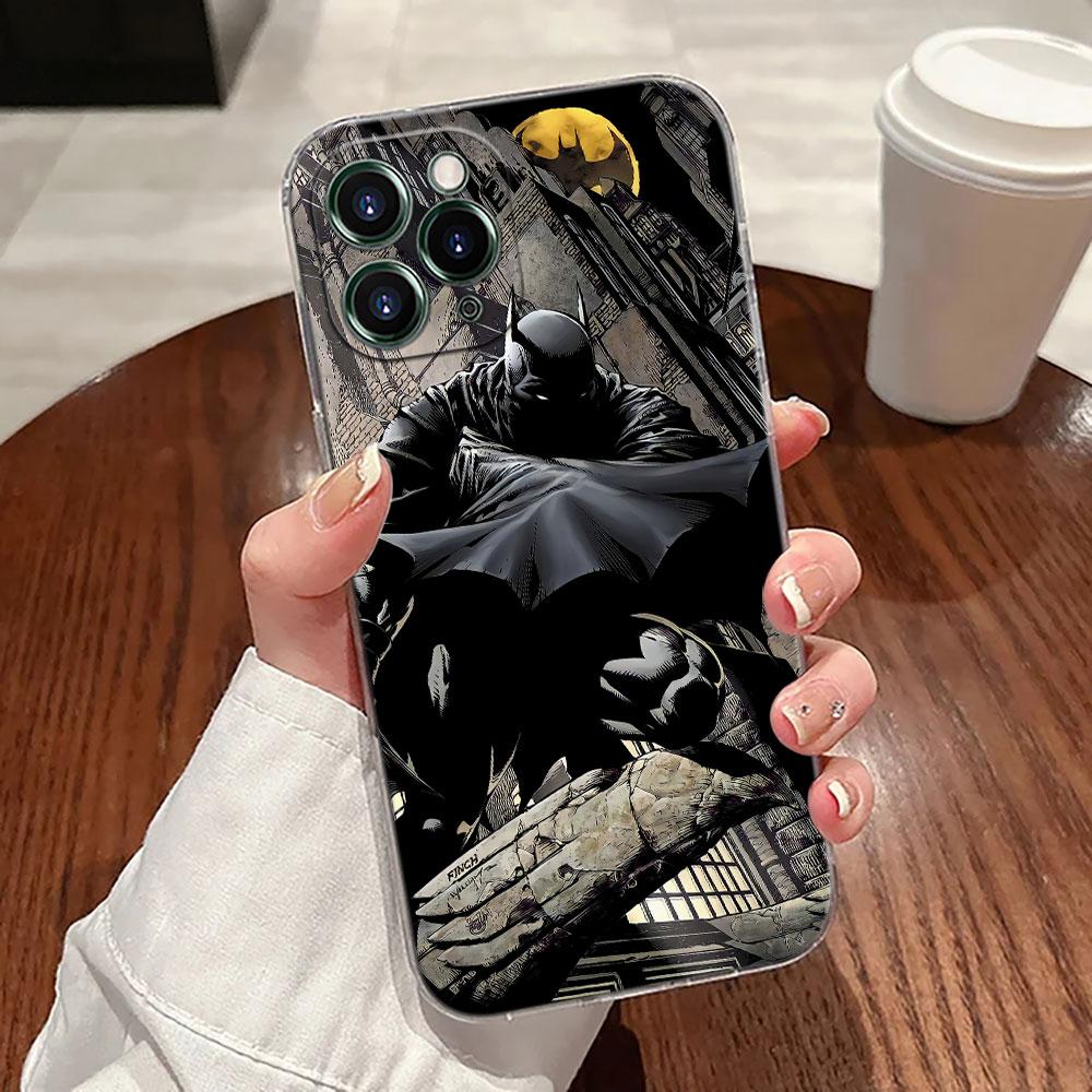 

Прозрачный чехол для телефона Marvel B-Бэтмена Женщины-кошки Для iPhone 17 Pro Max 17E 11 12 13 14 15 16 Pro Max Plus 17 Air 16E 7 XS Чехол iPhone 7