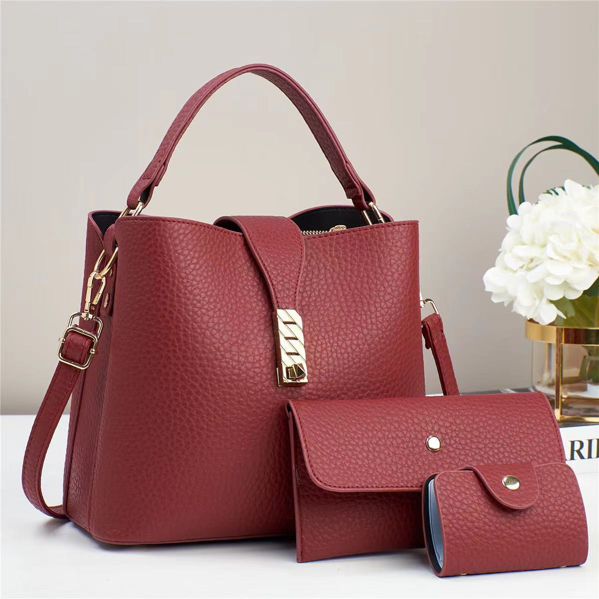 

Новая сумка для мамы Macaron Большая вместительная сумка Модная простая сумка на одно плечо через плечо Темпераментная сумка для мамы .