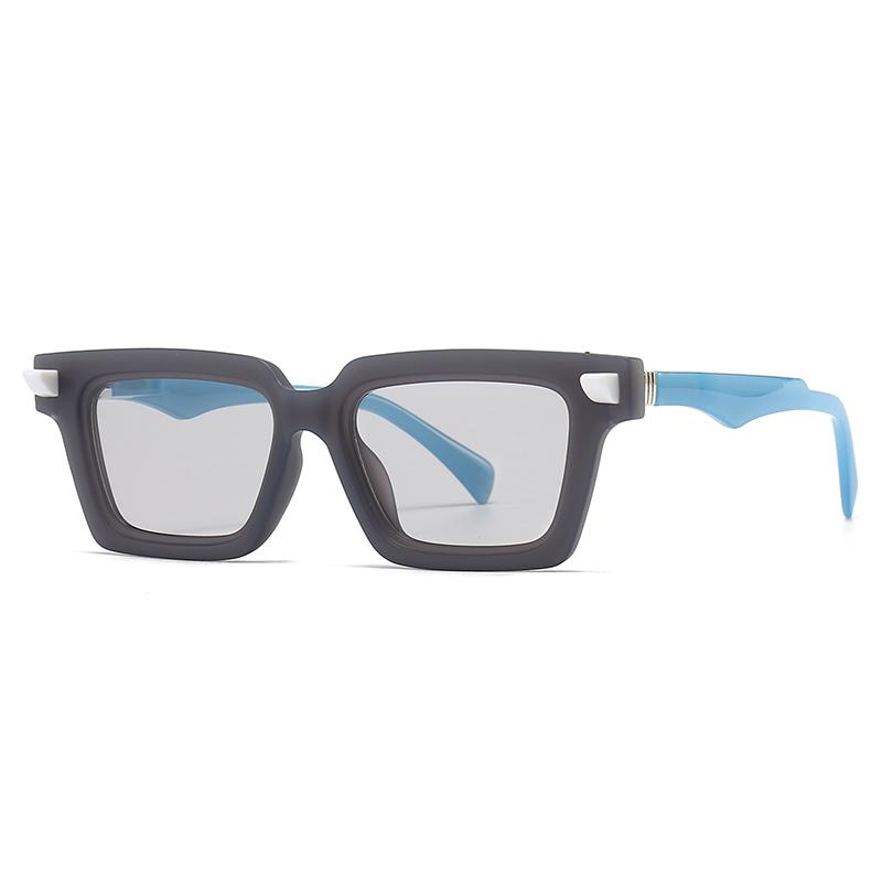 European And American  Trendyy Street Photography Retro Literary Sunglasses Modern Charm Ins Style Anti-Blue Light S