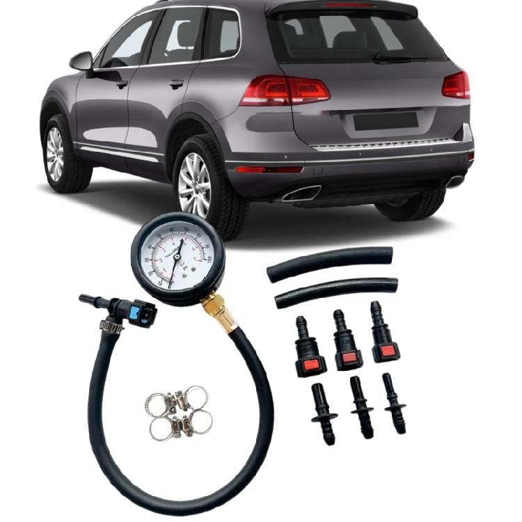 High Accuracy Fuel Pressure Gauge Accurate Readings Suitable for Automotive and Motorcycle Systems with Quick Connection