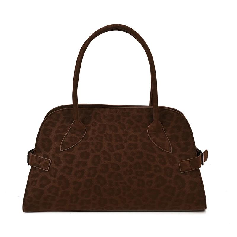 Fashion Large Capacity Solid Casual Faux Suede Shoulder Bags 2025 Hot Sale Simple Versatile Commute Top-Handle Bags for Women