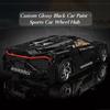 cxjva7 4688PCS Technical RC Car Toys The MOC Black La Voiture Noire Building Block Assembly Sport Car Brick Kids Christmas Gift