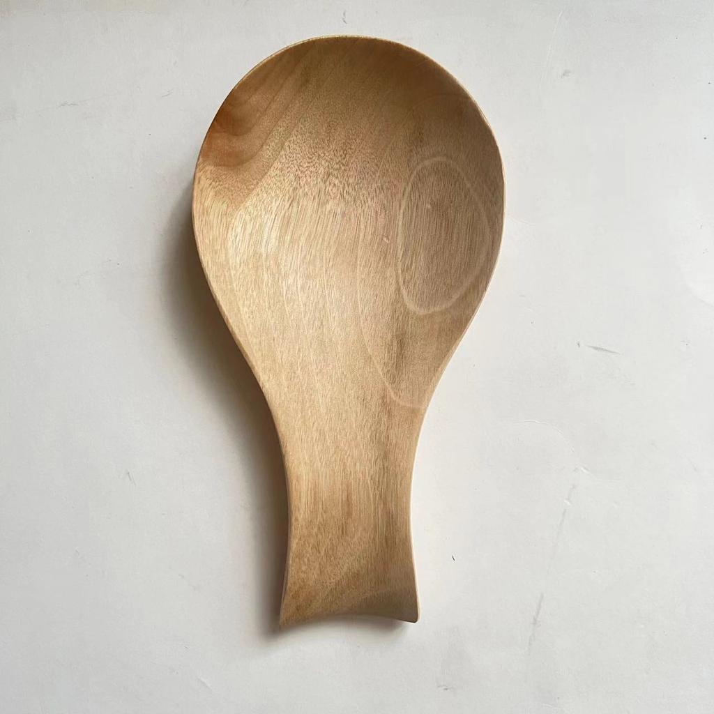 Dining Table Spoon Rest Kitchen Counter Decor Dish Rack Holder Solid Wood Accessories Wooden Spoons Utensil Spatula for Home New