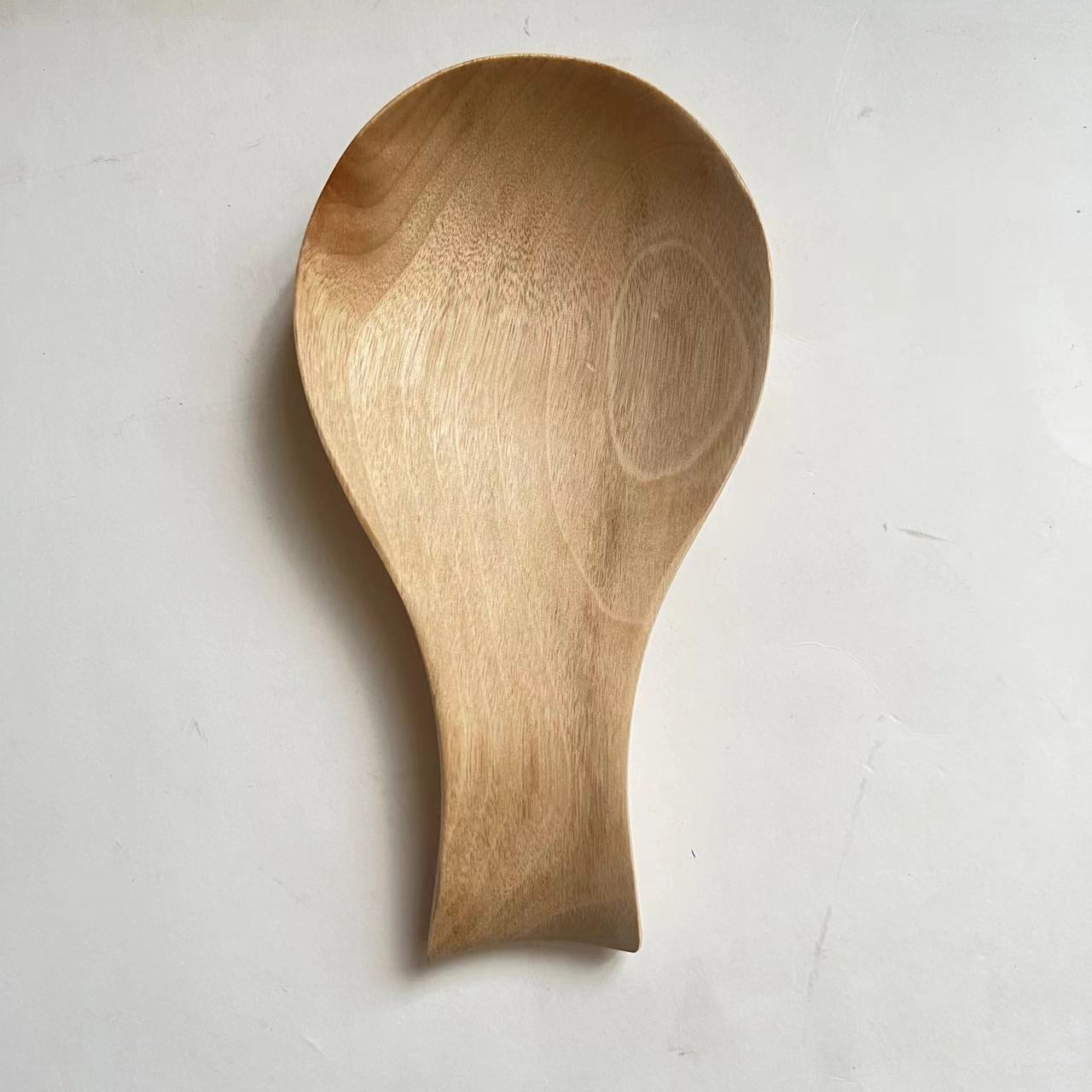 

Dining Table Spoon Rest Kitchen Counter Decor Dish Rack Holder Solid Wood Accessories Wooden Spoons Utensil Spatula for Home New