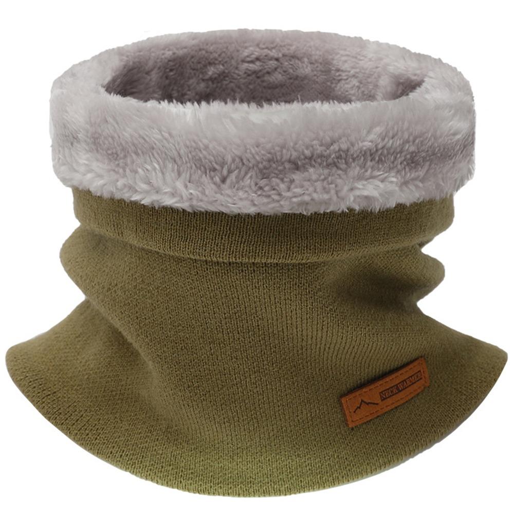 Cold-proof Neck Warmer Soft Face Cover Versatile Scarves  for Women Men