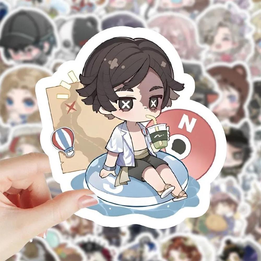10/30/50/100pcs Q Version Kawaii Game Identity V Stickers Cute Cartoon Graffiti Decals for Stationery Suitcase Phone Sticker Toy
