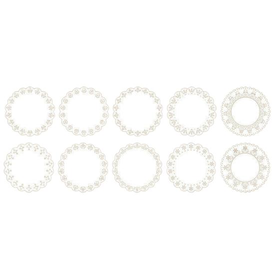 

10 шт./компл. блокнот для скрапбукинга с кружевным узором, простой в использовании, легкий материал для рукоделия, бумага для журналов для дома 1