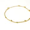 18K Nuerin Double Ball Chain Bracelet