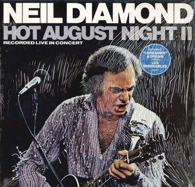 LP deska NEIL DIAMOND Horká srpnová noc II 4604081 CBS 1987 USA Rock