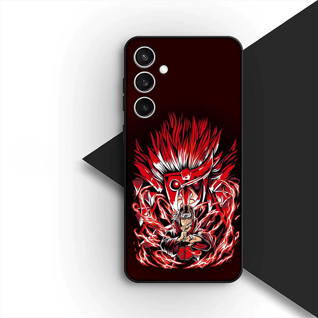 Cover for Samsung Galaxy S10 S8 S9 Plus A33 A34 A31 70 A71 A72 Note 20 9 8 S10E Phone Case Sasuke Pain Narutos Uchiha Itachi