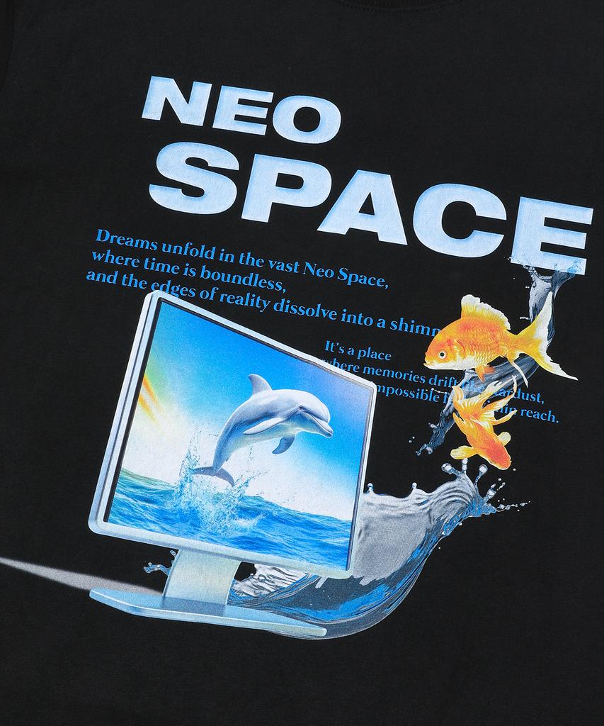 MAINBOOTH Neo Space T-Shirt(Black)