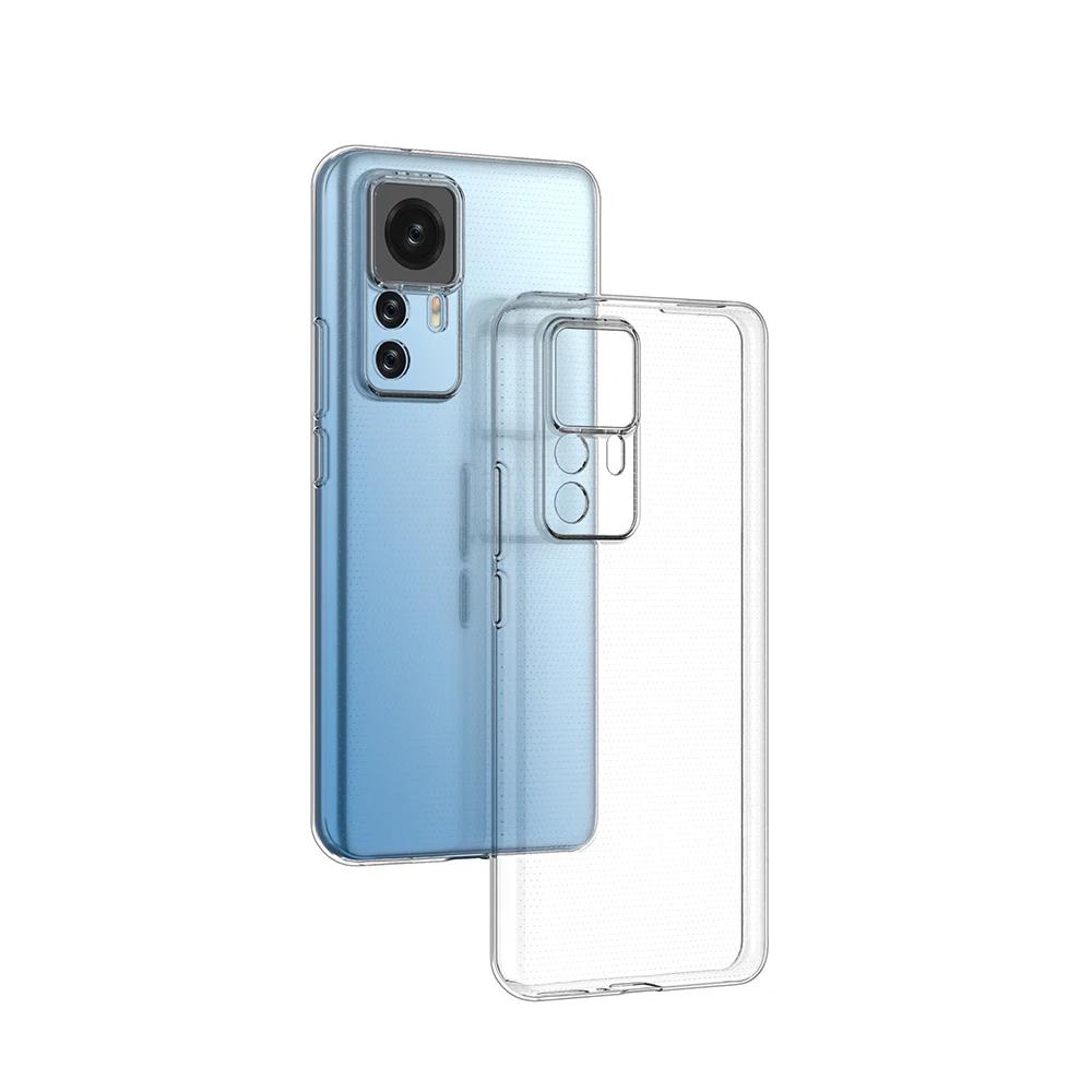 Anti-Slip Transparent Clear TPU Soft Case for Xiaomi 15T 14T 12T Pro 13T Pro Mi 12t Xiaomi15t Shockproof Phone Bag Cover