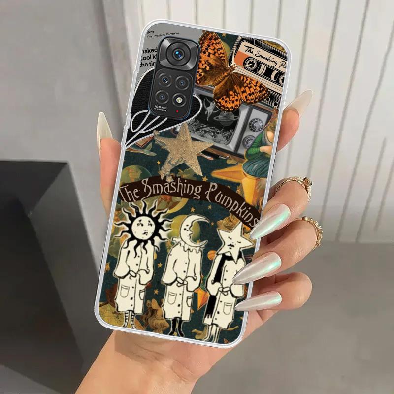 Rock The Smashing Pumpkins Phone Case for Xiaomi Redmi Note 15 14 14S 13 12S 12 Pro 11S 11 Plus 11T 11E 10S Soft Funda Print She