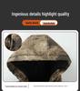 Men's Winter Waterproof Camouflage Work Jacket with Velvet Lining