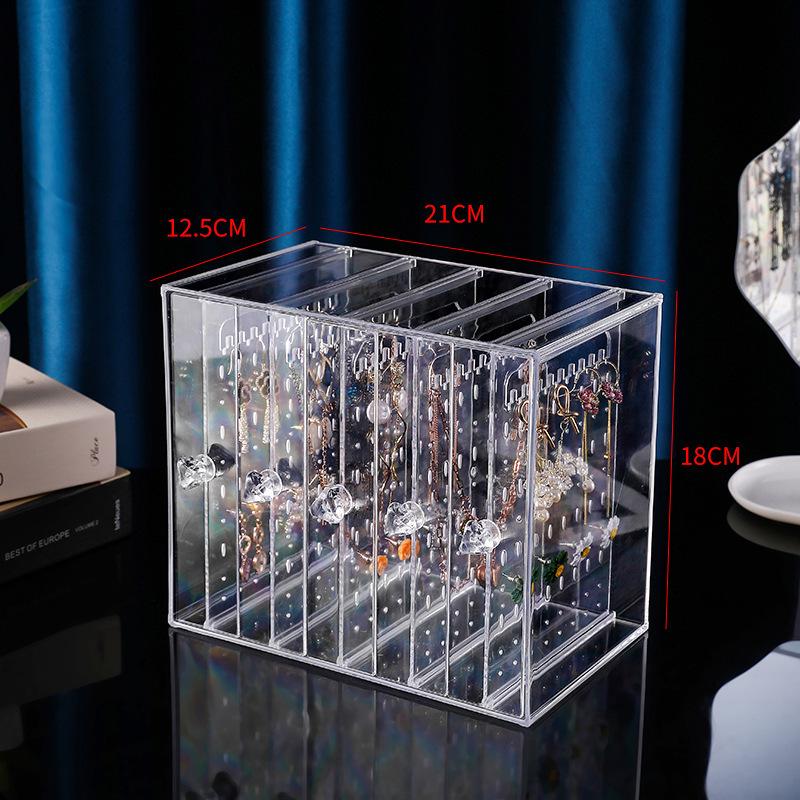 In Stock: Transparent Earring & Hair Accessory Storage Display Box