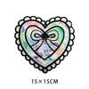 Symphony Organza Three-Dimensional Pearl Love Cloth Sticker Handmade Bag Hair Accessories Clothing Cloth Patch Cloth Sticker Accessories