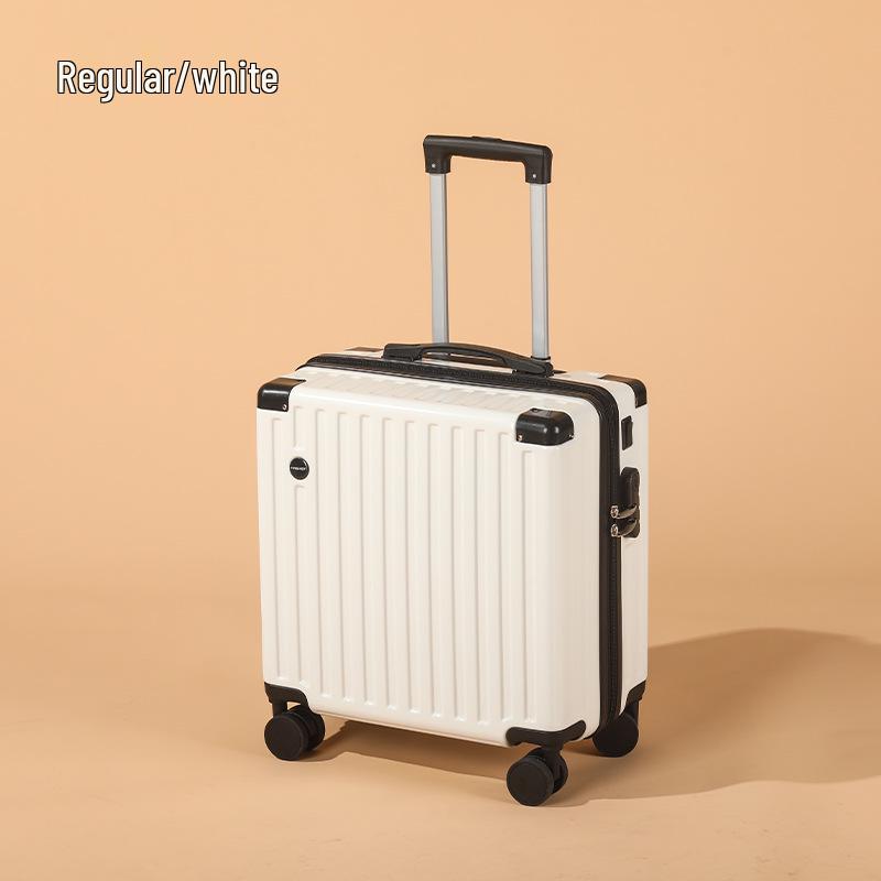 

18-Inch Unisex Carry-On Trolley: Durable, Sturdy, Silent Suitcase for Short Trips 18 inch