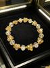 Butterfly Crystal Beaded Bracelet for Women - High-End Fashionable Jewelry, Fresh and Sweet Design