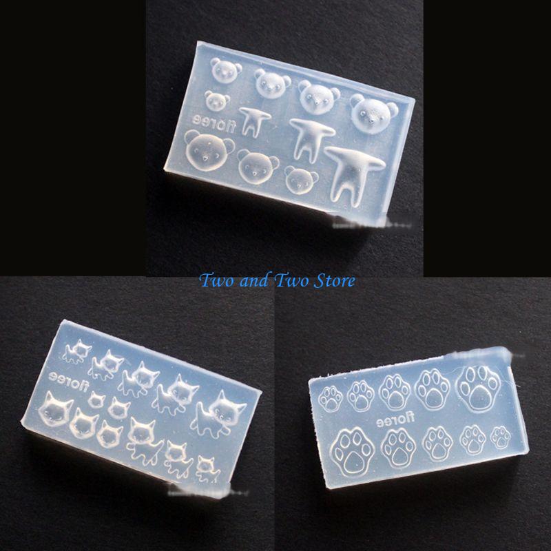 HX6F Flower Art Mold 3D Carving Mould Acrylic UV Gel Art Silicone Mould CN