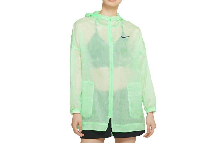 Nike Jackets Women s Calm Yellow Cucumber Green Hooded Thin Other CJ3039-318 XXXXL