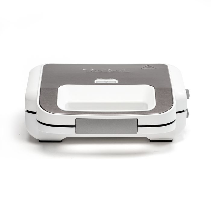 Tefal snack xl appareil à croques et gaufres, plaques amovibles profondes, sw701110