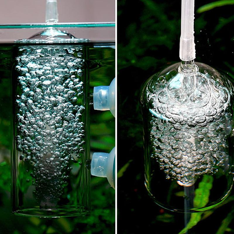 Buy Durable U-Shaped Glass Tube Aquarium Co2 Diffuser Check Valve Fish ...