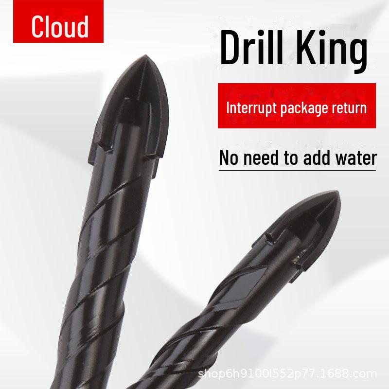 6mm Four-Edged Tile, Concrete & Glass Drill Bit