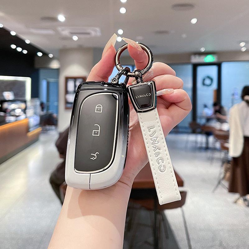 Lynk & Co Z20 Z10 900 Metal Car Key Case Shell - High-End 2025 Fully Enclosed Design