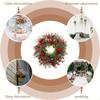 Multipurpose Leaves Wreath with Stylisn Berries for Any Festival Wedding Supplies and Home Decoration Daily Use X3UC