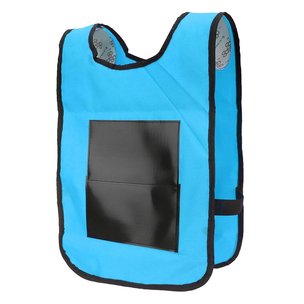 Verdant Touch Kid Throwing Game Children's Dodgeball Tag Stickness Vest Outdoor Throwing Target Game with Balls for Kids, Blue