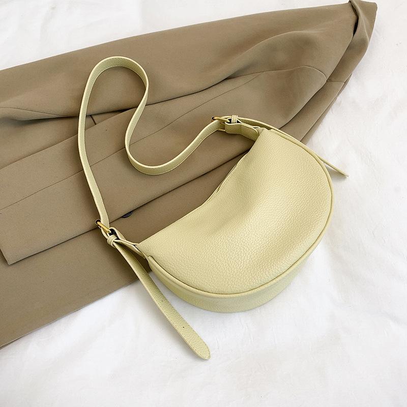 Spring and Summer New Large-capacity Bag Women's Fashion Simple Shoulder Bag Crossbody Bag Underarm Dumpling Bag Tide