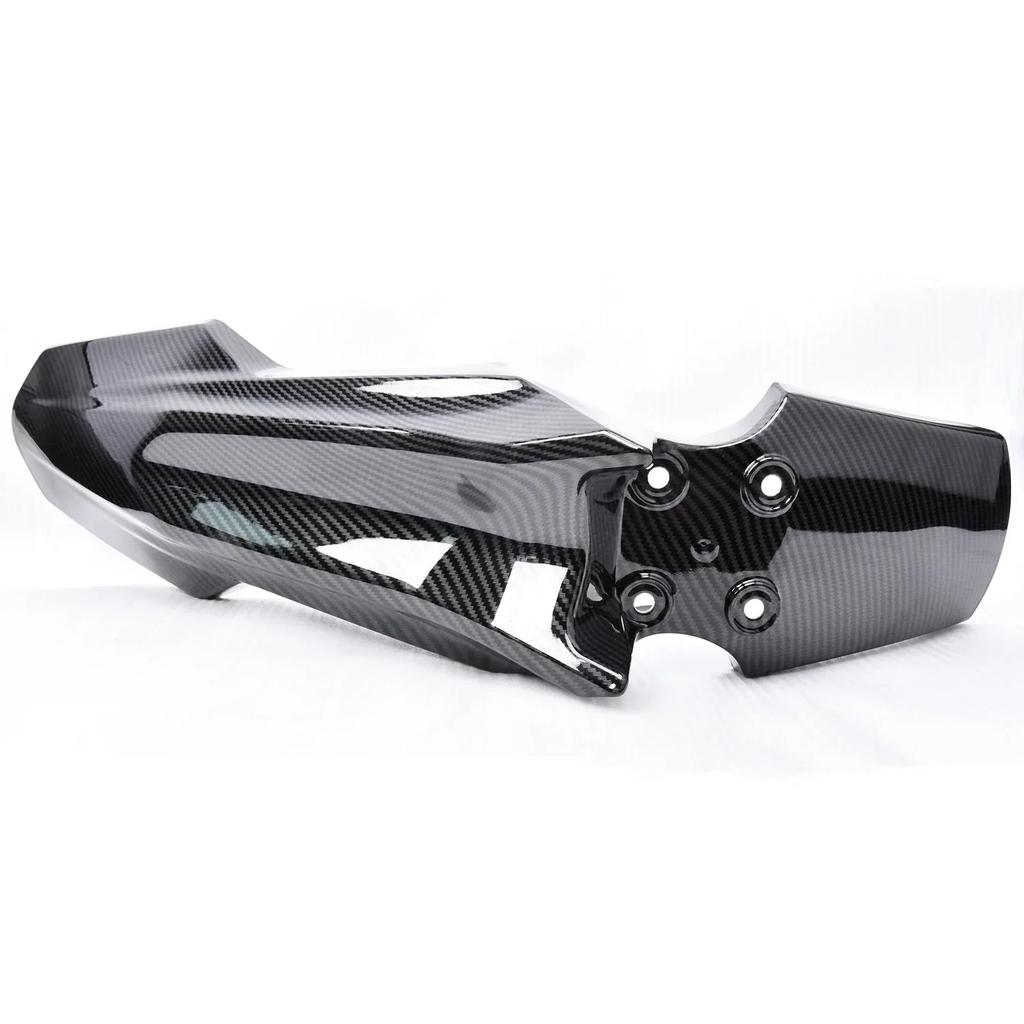 For Surron Ultra Bee Carbon Fiber Front Headlight Fender Water Transfer Glossy Parts for SURRON Headlight Mudguard Motorcycles